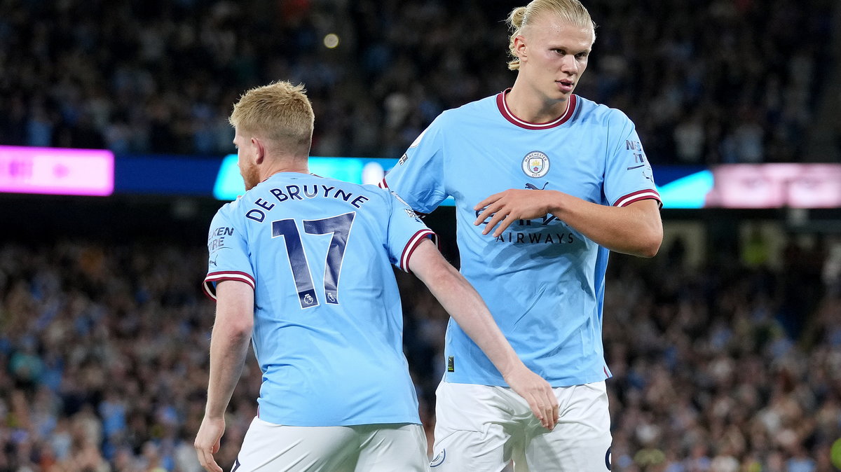 Kevin De Bruyne i Erling Haaland