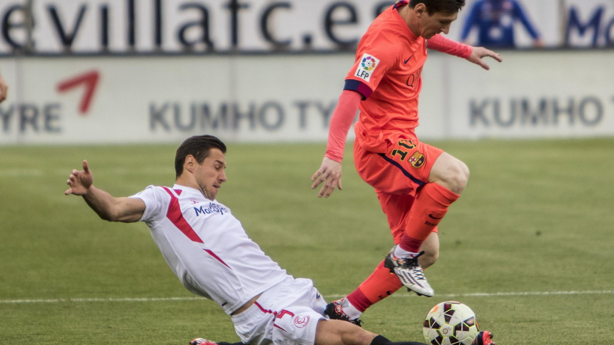 Grzegorz Krychowiak Lionel Messi