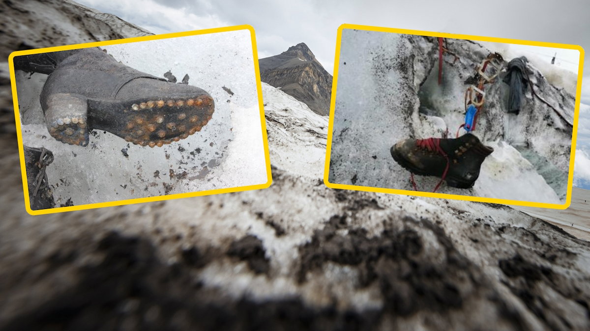 W wyniku topnienia alpejskich lodowców znaleziono m.in. ciała szwajcarskiego małżeństwa oraz niemieckiego alpinisty (Fot. X/ajplus / Facebook/swissinfo)