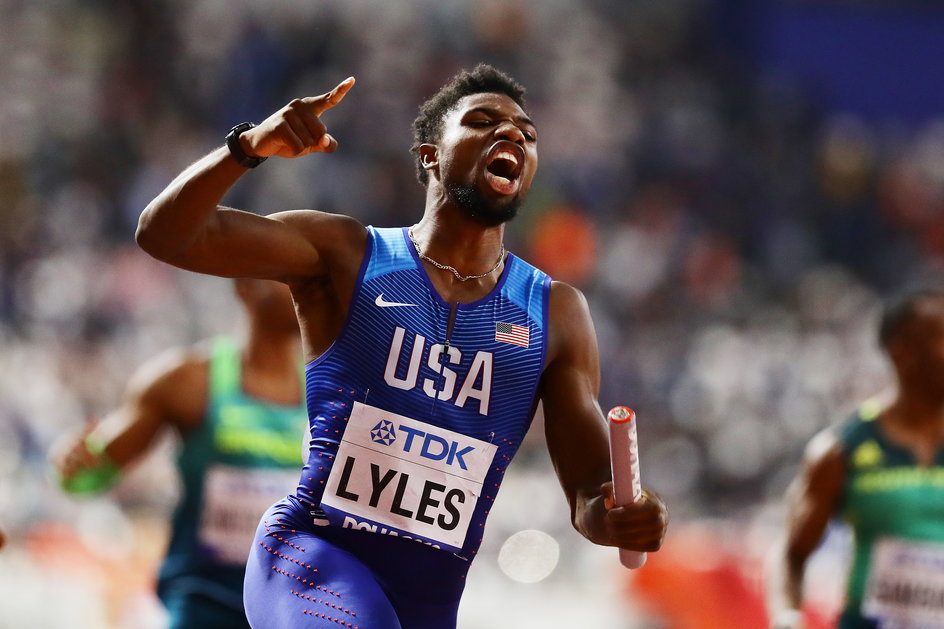 Noah Lyles póki co pokonał demony