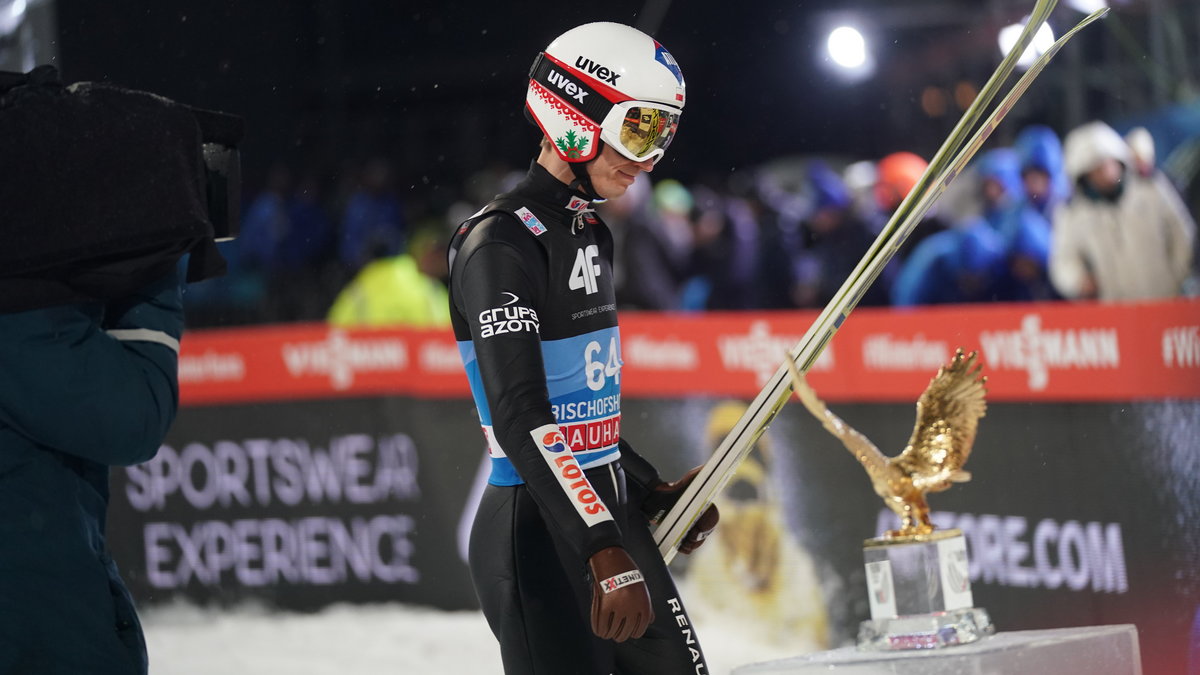 Kamil Stoch po zawodach w Bischofshofen