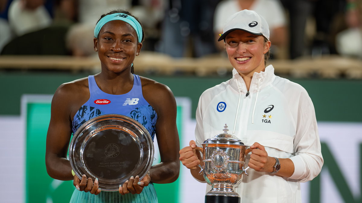 Coco Gauff i Iga Świątek