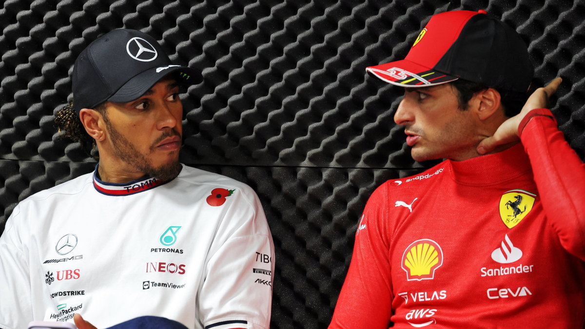 Lewis Hamilton i Carlos Sainz