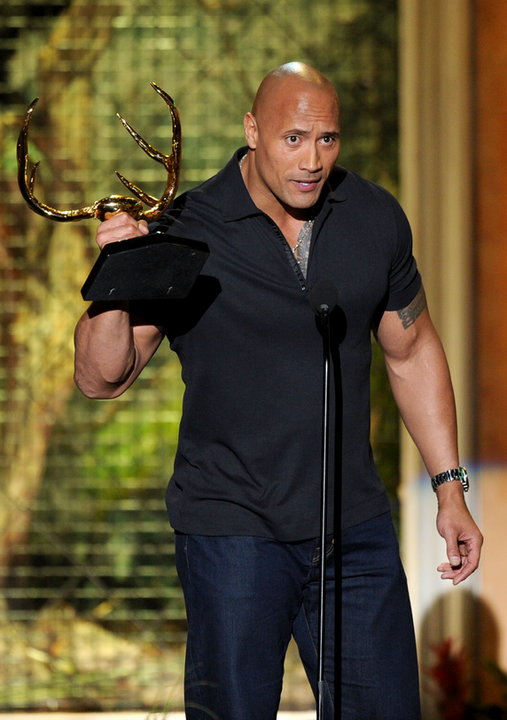 Dwayne Johnson w 2011 roku