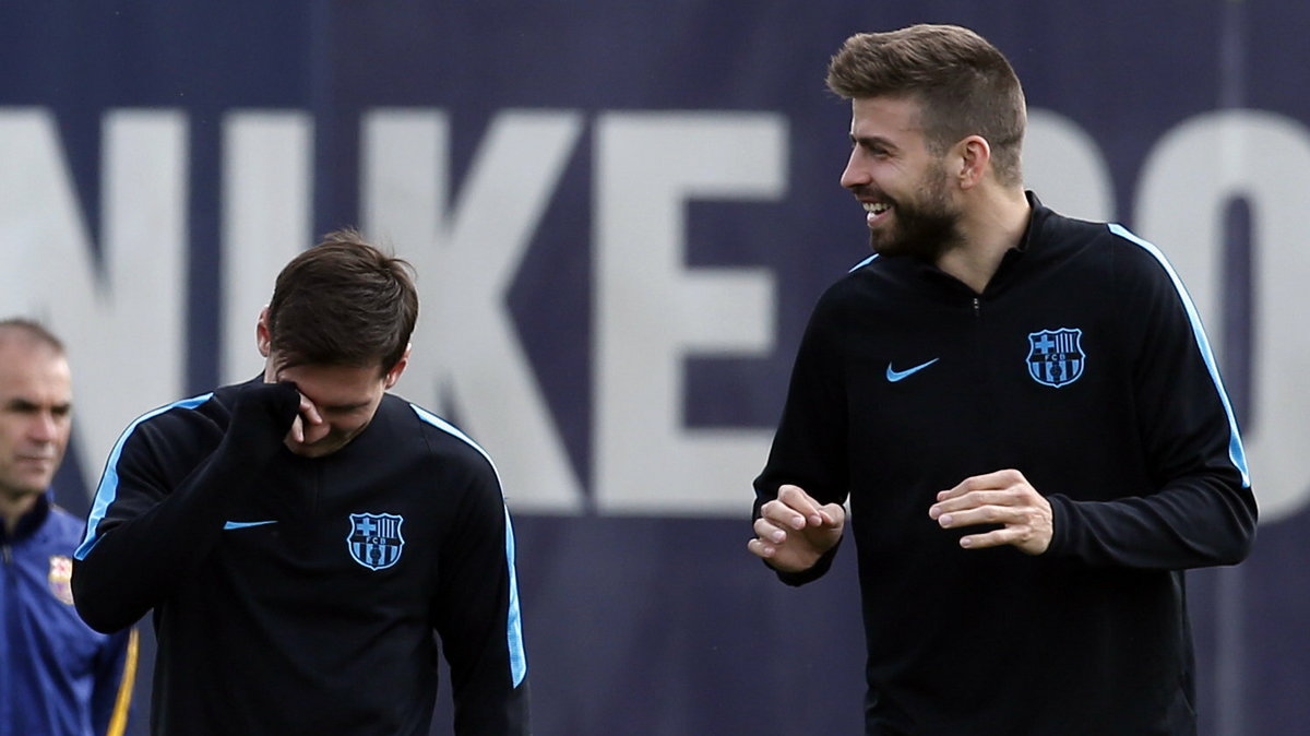 Lionel Messi i Gerard Pique