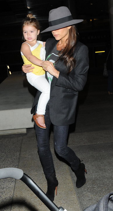 Victoria Beckham z córką Harper