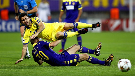 SLOVENIA SOCCER UEFA CHAMPIONS LEAGUE (NK Maribor vs Chelsea FC)