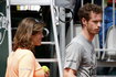 Britain's Murray listen to his coach and former tennis player Mauresmo during a training session for the French Open tennis tournament at the Roland Garros stadium in Paris