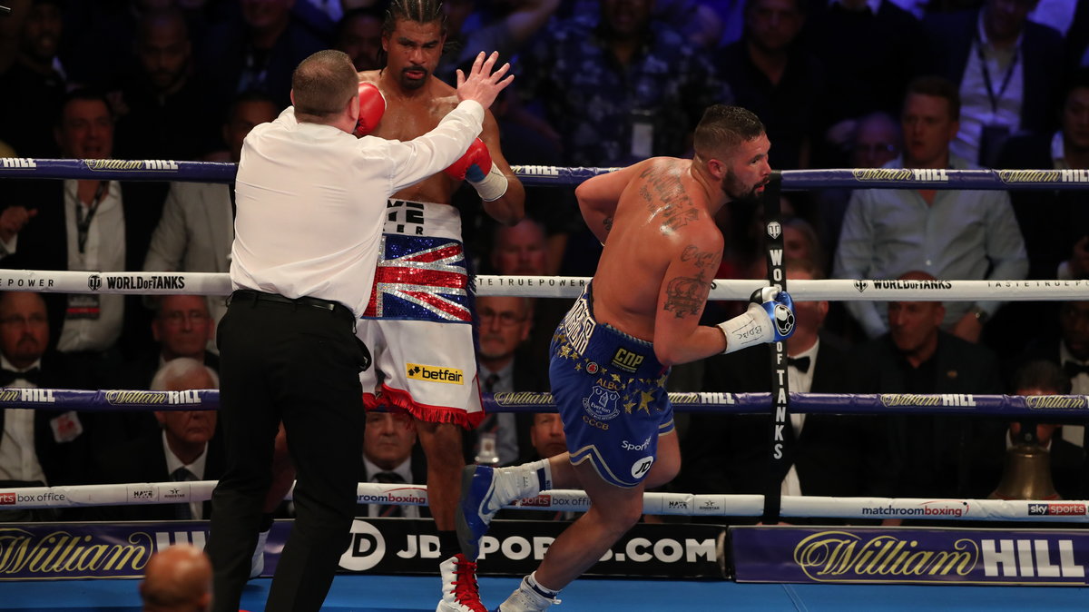 Tony Bellew pokonał w piątej rundzie Davida Haye'a