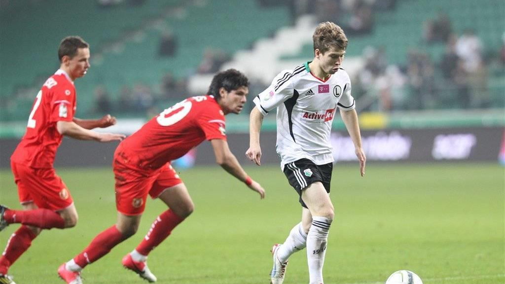 Legia Warszawa - Widzew Łódź Jakub Kosecki