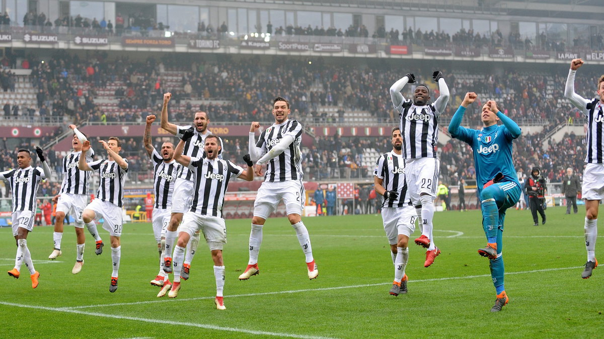 Radość piłkarzy Juventusu