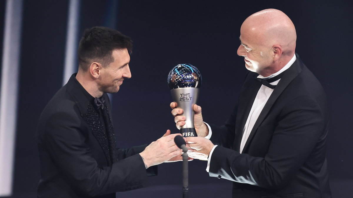 Leo Messi i Gianni Infantino