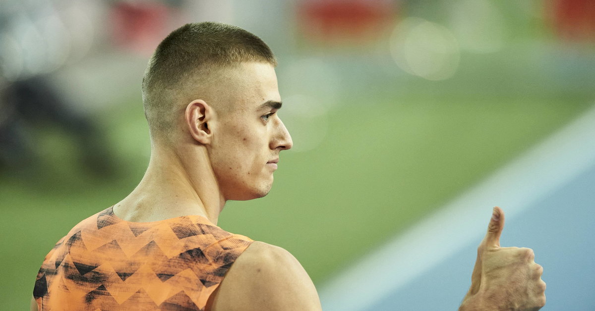 Przemysław Słowikowski 6.63 na 60 m Przegląd Sportowy