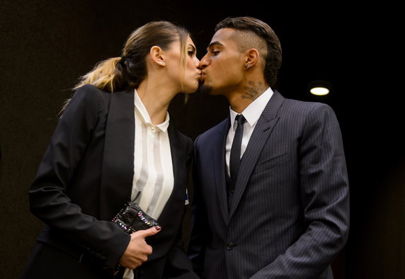 Melissa Satta i Kevin Prince-Boateng w 2013 r.