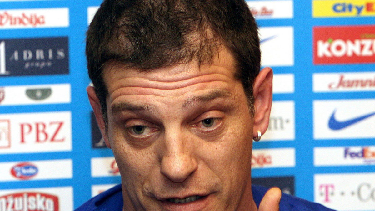 CROATIA SOCCER SLAVEN BILIC PRESSER