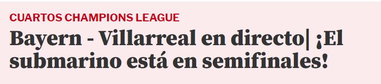 Nagłówek z Mundo Deportivo
