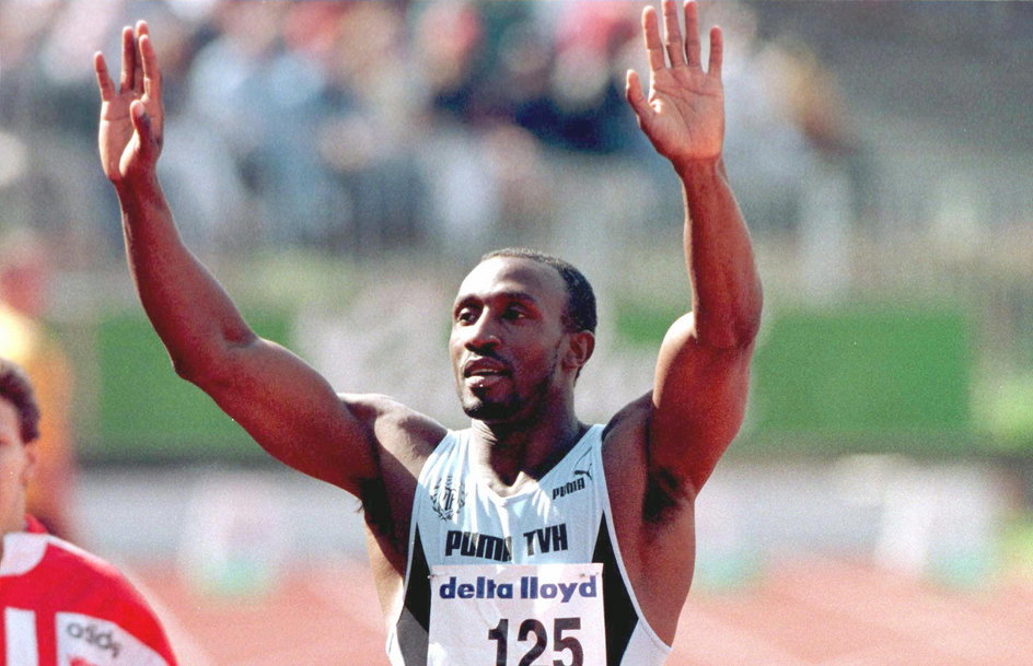 Hengelo, 1997 rok: Linford Christie