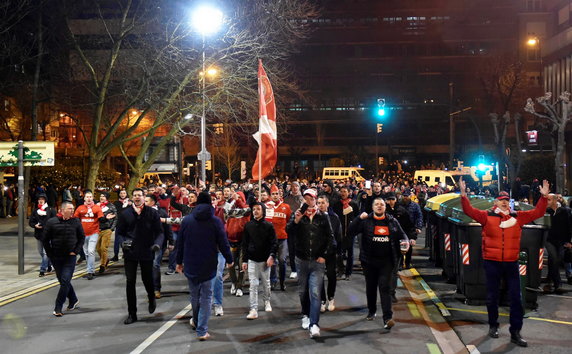 epa06555031 - SPAIN SOCCER UEFA EUROPA LEAGUE (Athletic Bilbao vs Spartak Moscow)