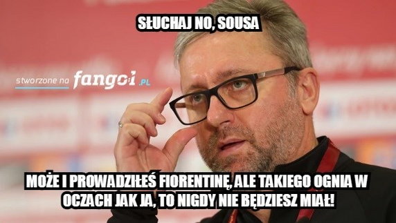 Paulo Sousa nowym trenerem reprezentacji Polski - memy
