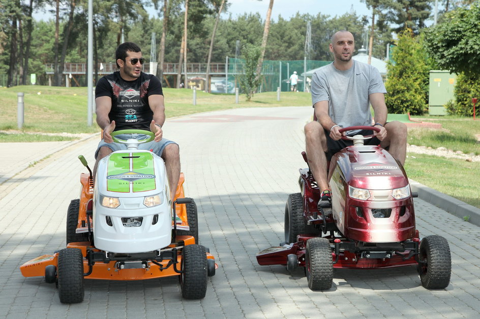 Marcin Gortat i Mamed Chalidow