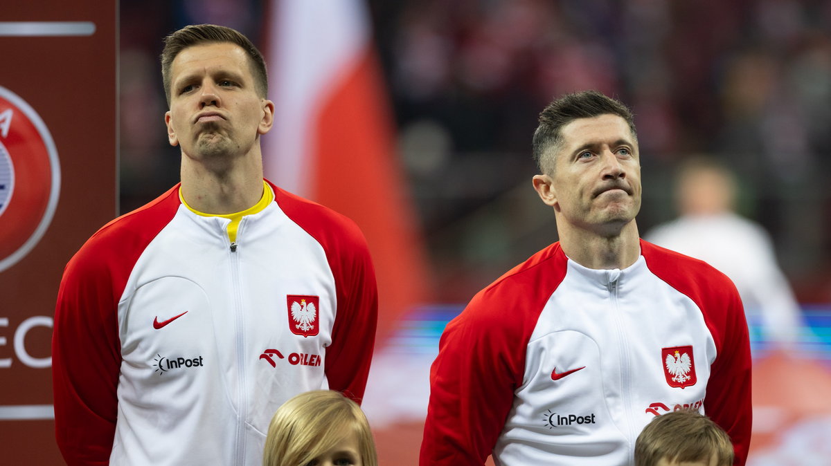 Wojciech Szczęsny i Robert Lewandowski