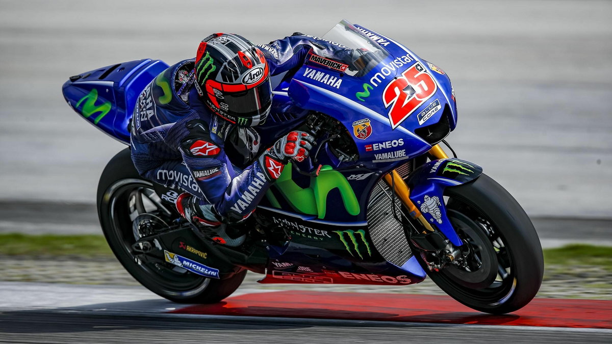 Maverick Vinales najszybszy na testach w Sepang