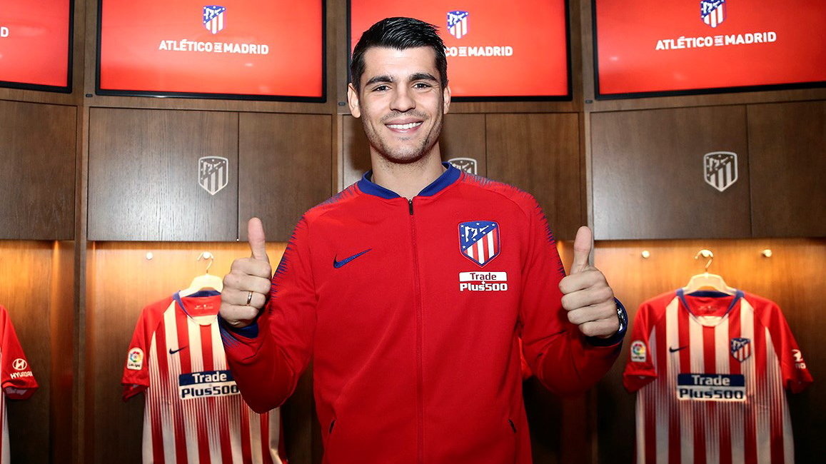 Alvaro Morata w Atlético Madryt