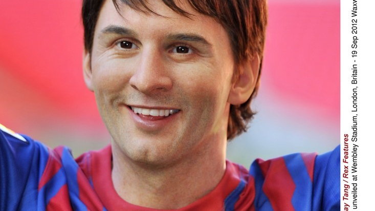 Woskowy Lionel Messi