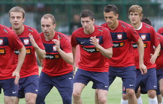 TRENING PIŁKARSKIEJ REPREZENTACJI POLSKI