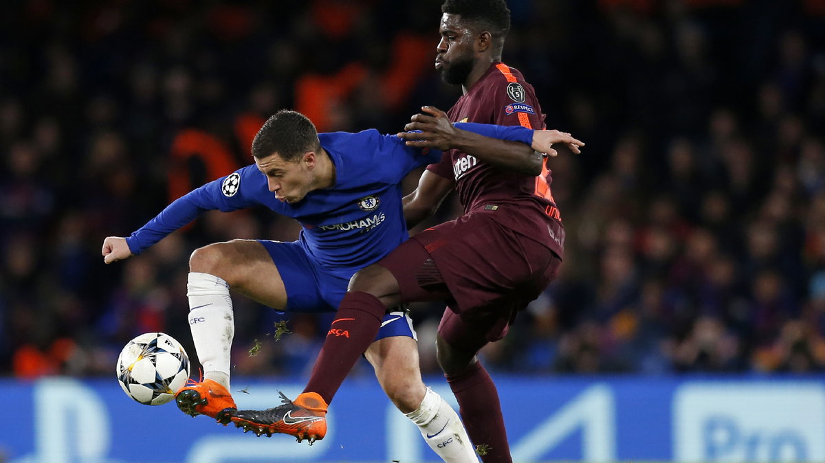 Eden Hazard i Samuel Umtiti