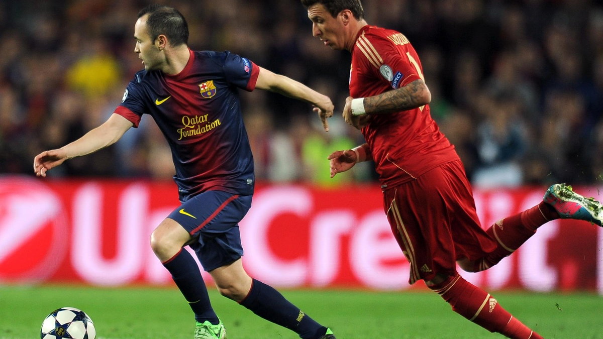 Andres Iniesta i Mario Mandzukic 