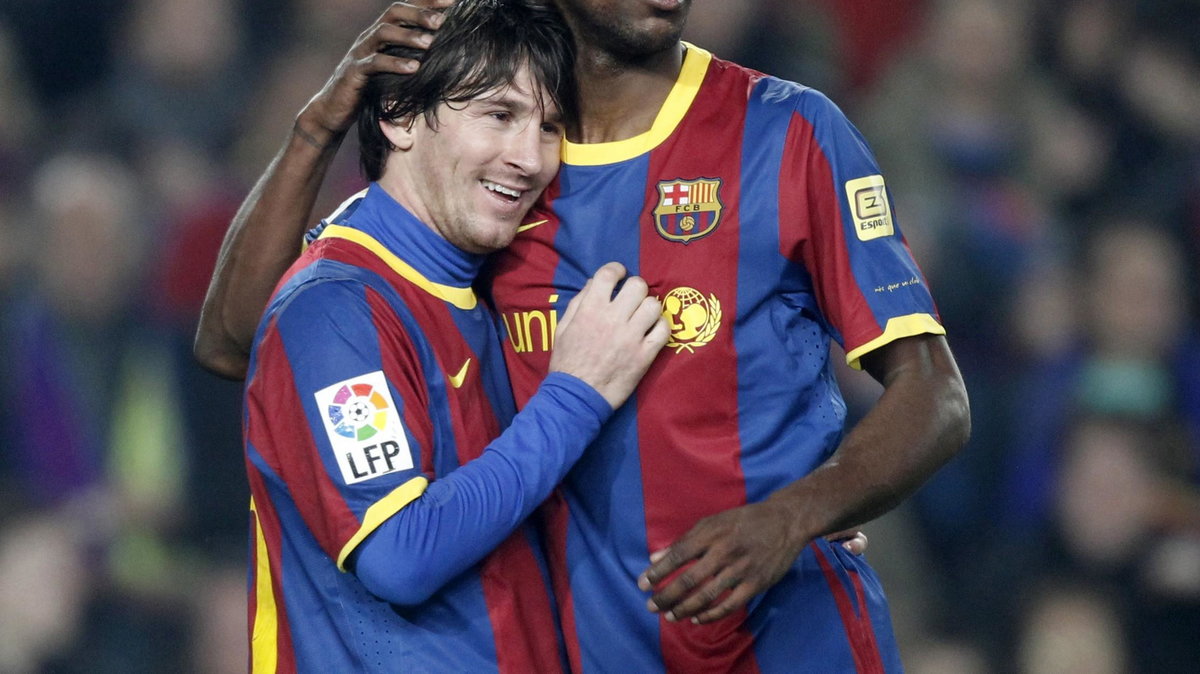 Lionel Messi i Eric Abidal