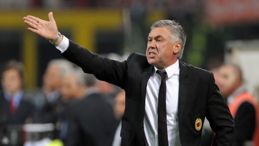 FBL-ENG-ITA-PR-CHELSEA-ACMILAN-ANCELOTTI