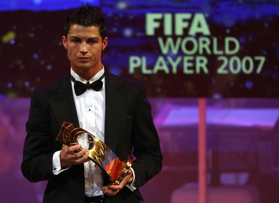 Cristiano Ronaldo w 2007 roku