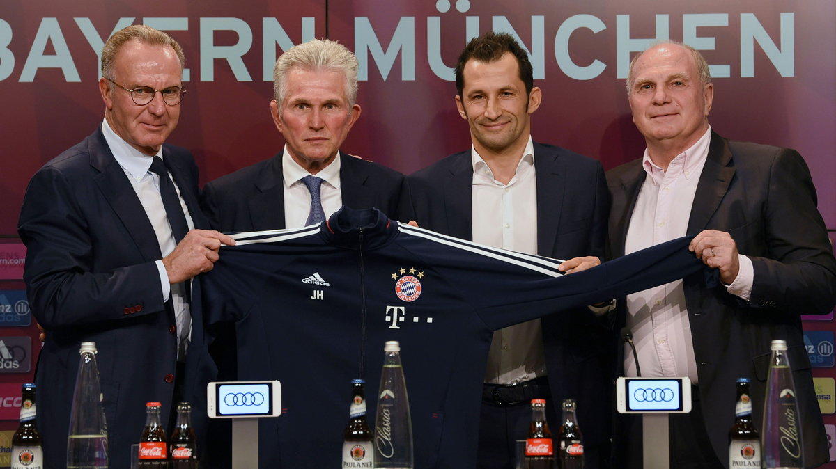 Karl-Heinz Rummenigge, Jupp Heynckes, Hasan Salihamidzić i Uli Hoeness 