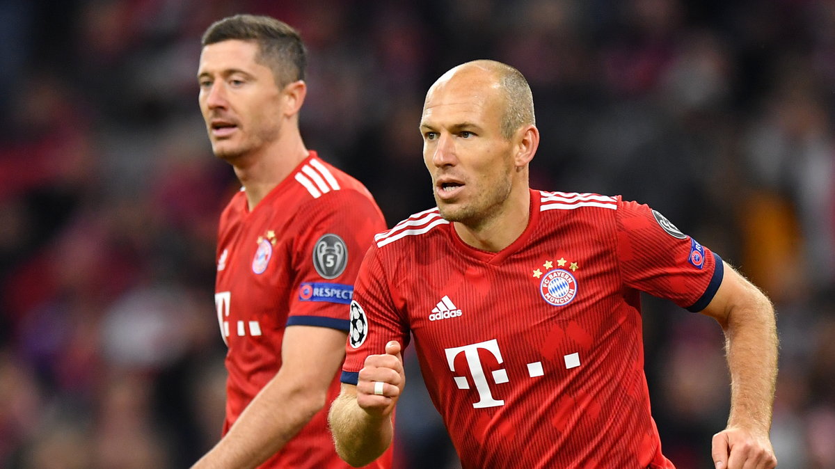 Robert Lewandowski i Arjen Robben