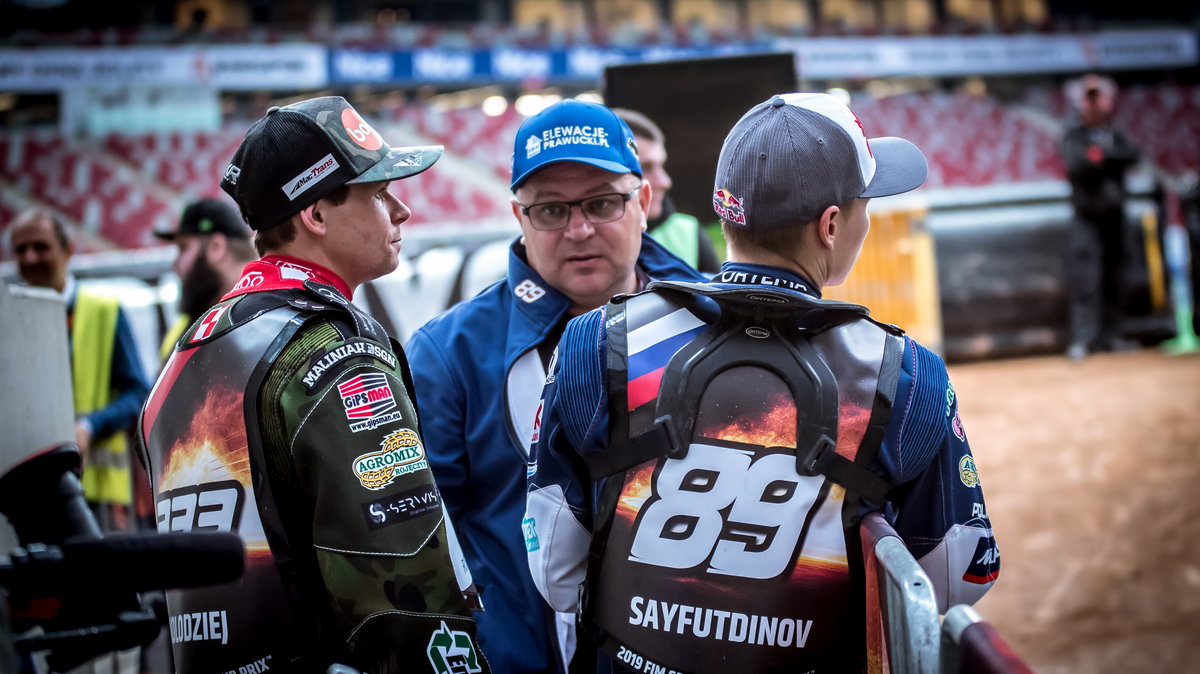 Janusz Kołodziej, Piotr Baron, Emil Sajfutdinow