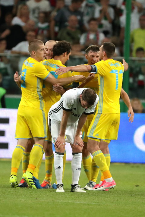 PIŁKA NOŻNA ELIMINACJE LM LEGIA WARSZAWA FK ASTANA (Kasper Hamalainen)