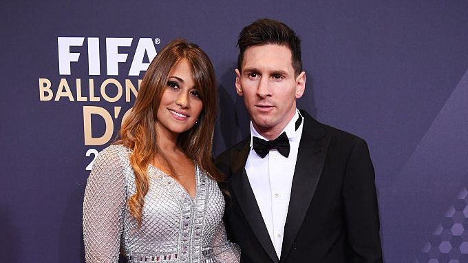 Antonella Roccuzzo i Lionel Messi