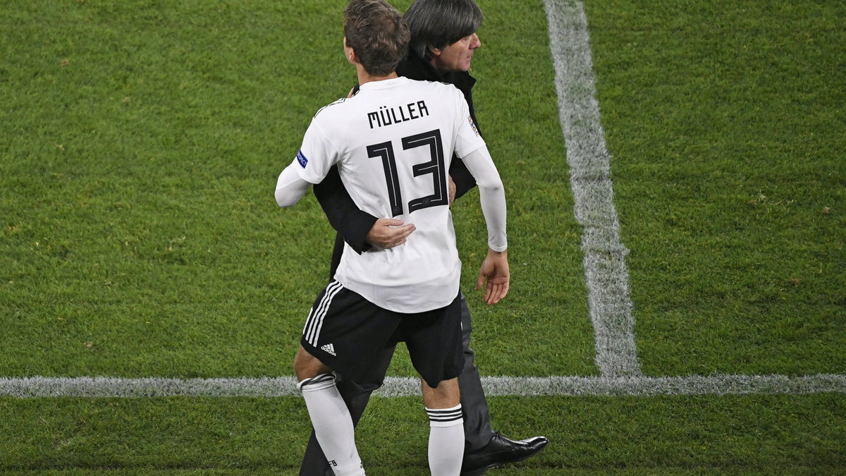 Joachim Loew i Thomas Mueller