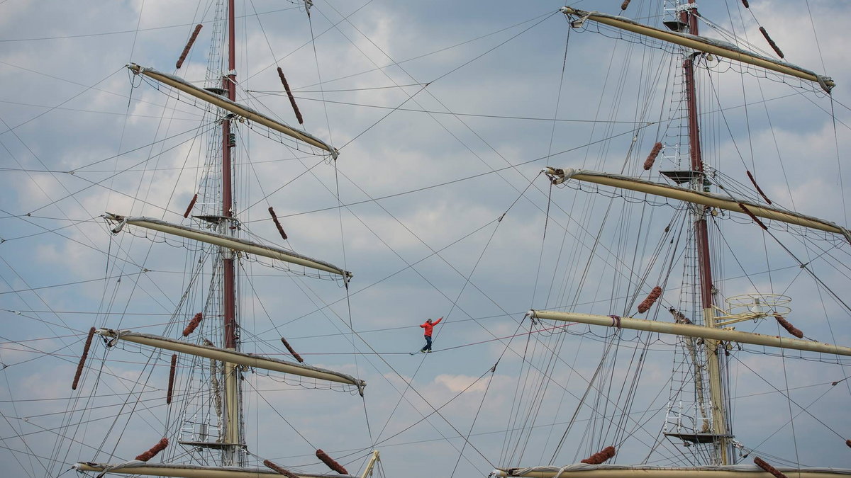 Międzynarodowe zawody slacklinowe - Red Bull Slackship już za miesiąc w Gdyni!