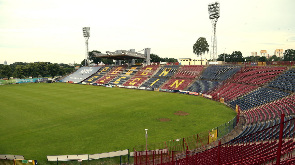 Pogoń Szczecin, stadion, widok