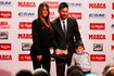 Thiago Messi z rodzicami (listopad 2017)