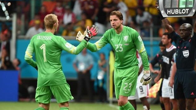 Jasper Cillessen i Tim Krul