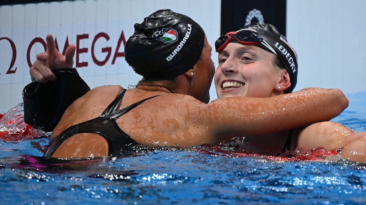 Simona Quadarella i Katie Ledecky