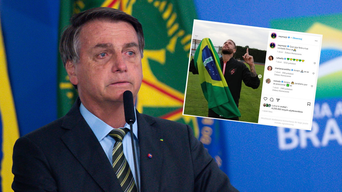 Jair Bolsonaro i Neymar