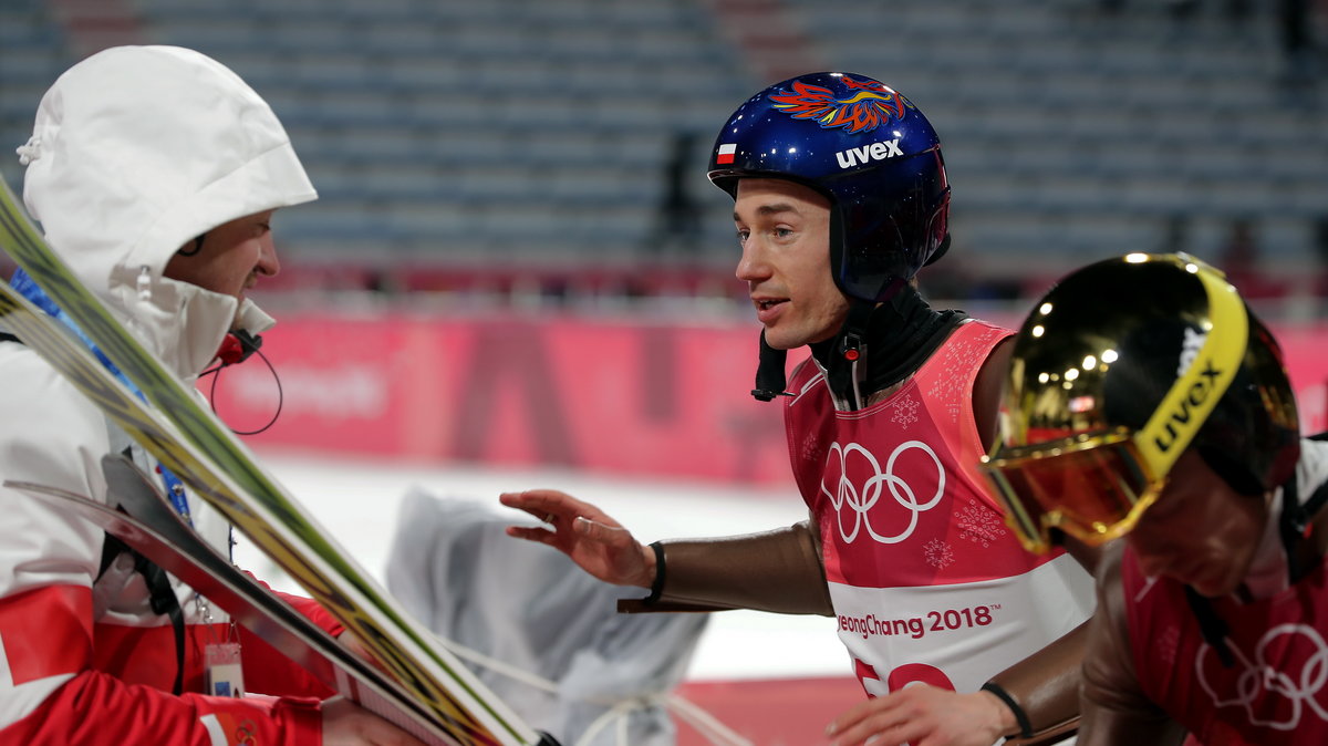 Adam Małysz, Kamil Stoch i Stefan Hula