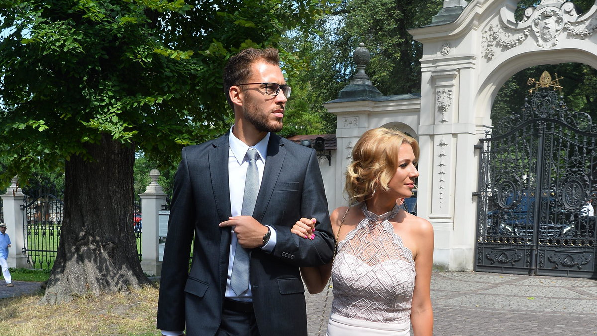 Jerzy Janowicz i Marta Domachowska