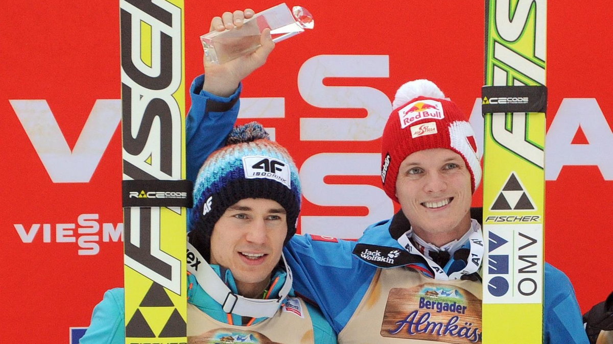 Kamil Stoch i Thomas Morgenstern