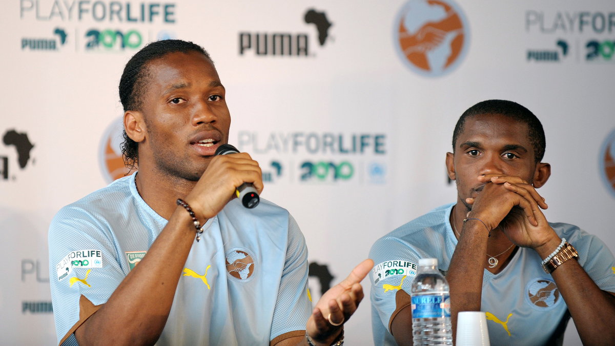 Didier Drogba i Samuel Eto'o